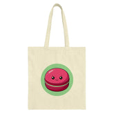 Macaron Tote Bag, Cute Food Tote, Kawaii Macaron, Trendy Tote Bag, Unique Design, Stylish Tote, Everyday Bag, Gift Idea - Tawshia